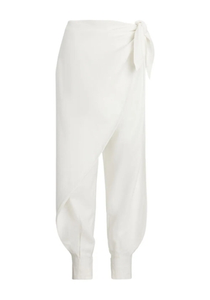 Polo Ralph Lauren wrap-effect trousers - White