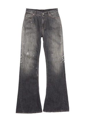 Acne Studios logo-patch jeans - Black