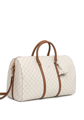 Joop! cornflower-monogram tassel-detail luggage - White