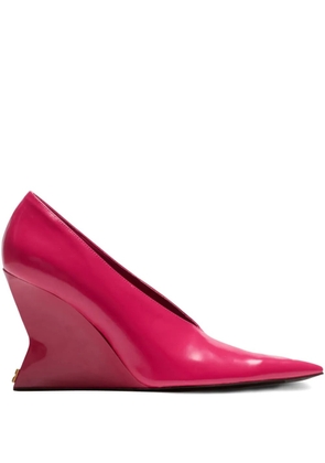 Balmain 95mm pointed-toe pumps - Pink