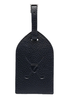 Aspinal Of London debossed-logo golf tee holder - Blue
