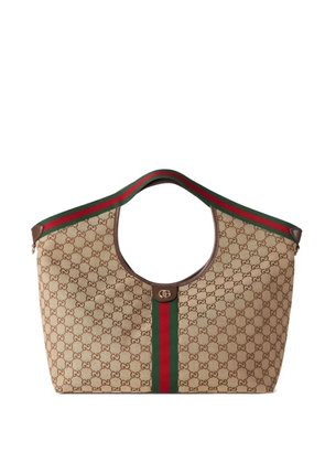 Gucci large Giglio GG-motif tote bag - Neutrals