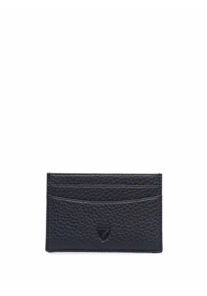 Aspinal Of London grain leather card holder - Blue