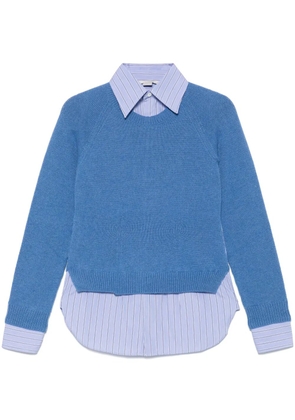 Stella McCartney layered shirt - Blue
