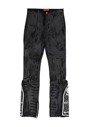 Who Decides War Moto straight-fit jeans - Black