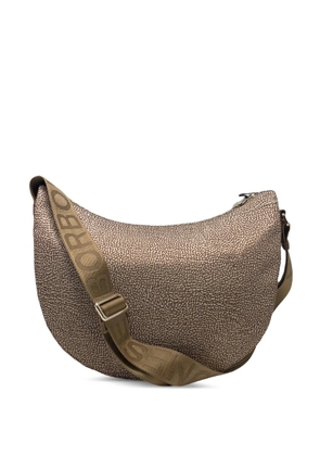 Borbonese small Luna patterned shoulder bag - Neutrals