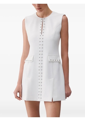 LIU JO studded mini dress - White
