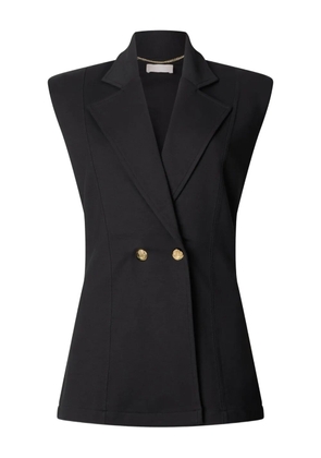 LIU JO double-breasted waistcoat - Black