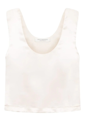 Philosophy Di Lorenzo Serafini scoop neck top - Neutrals