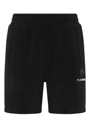Plein Sport sponge jogging shorts - Black