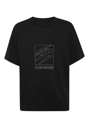Plein Sport outline-logo T-shirt - Black