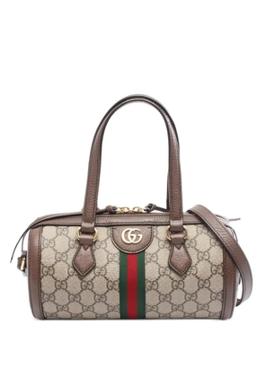 Gucci Pre-Owned 2010's Ophidia pvc stripe tote bag - Neutrals