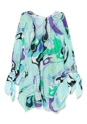 PUCCI printed mini dress - Green