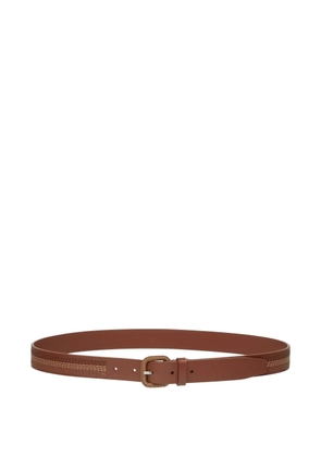 Giorgio Armani leather belt - Brown