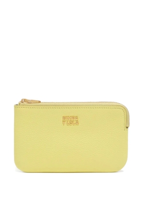 Bimba y Lola zip-top leather wallet - Yellow