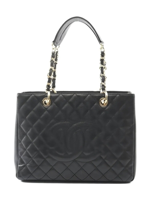 CHANEL Pre-Owned 2012-2013 Grand Shopping quilted tote bag - Black