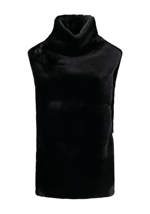 BB Couture high-neck gilet - Black