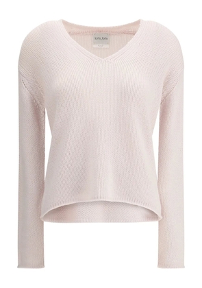 Forte Forte V-neck sweater - Pink