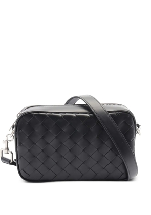 Bottega Veneta Pre-Owned 20s intrecciato crossbody bag - Black