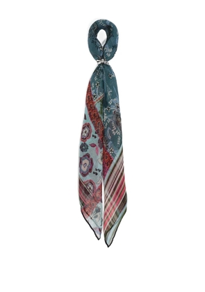 Bimba y Lola floral knot keyring - Blue