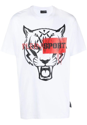 Plein Sport graphic-print short-sleeved T-shirt - White