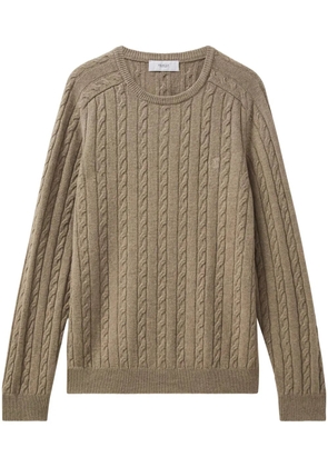Pringle of Scotland cable-knit wool sweater - Neutrals