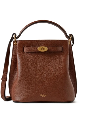Mulberry small Islington leather bucket bag - Brown
