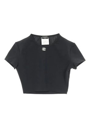 CHANEL Pre-Owned 1986-1988 short-sleeve T-shirt - Black