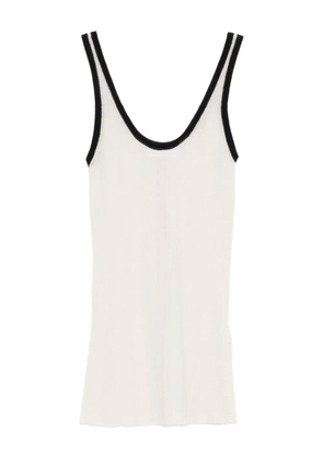 CUDDLEUP cashmere vest - Neutrals