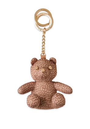 Borbonese chain bear keyring - Neutrals