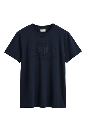 Gant embossed short-sleeve T-shirt - Blue