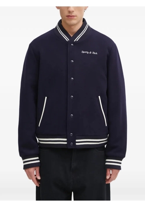 Sporty & Rich Hotel Eden Roc buttoned jacket - Blue