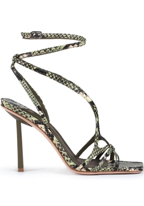 Le Silla 95mm Belen sandals - Green