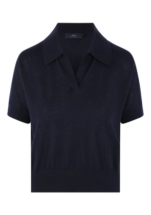 arch4 V-neck short-sleeve T-shirt - Blue