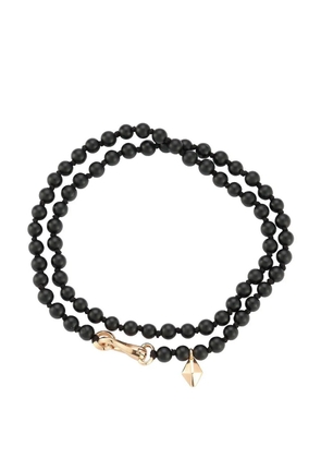 Walters Faith 18K rose gold onyx bracelet - Black