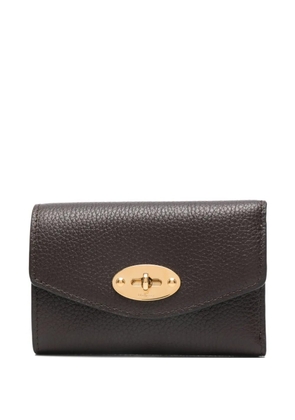 Mulberry tri-fold leather wallet - Brown