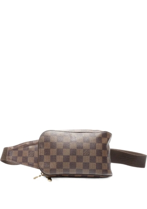 Louis Vuitton Pre-Owned 2000 Geronimos Damier shoulder bag - Brown