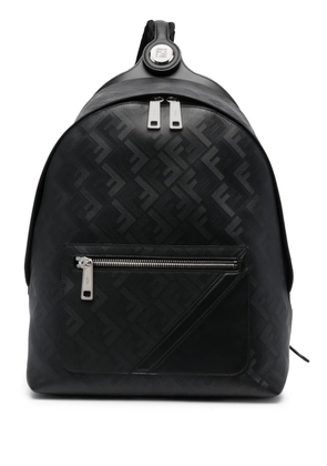 FENDI Chiodo Shadow leather backpack - Black