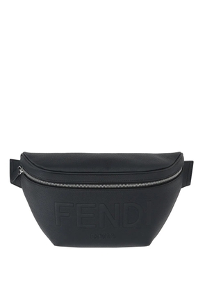 FENDI Roma logo belt bag - Black