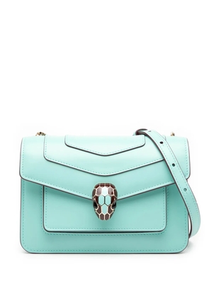 Bvlgari Pre-Owned 2021-2025 Leather Serpenti Forever crossbody bag - Blue