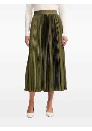 Joop! Salma elasticated-waistband midi skirt - Green