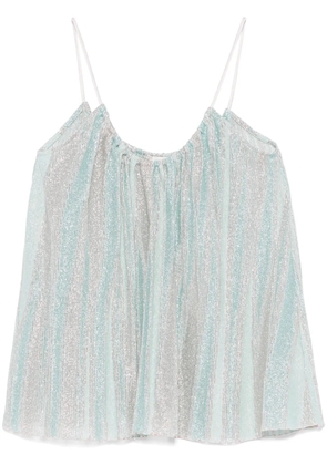 Forte Forte lurex top - Blue