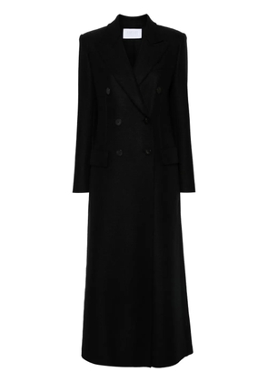 Harris Wharf London wool double-breasted coat - Black