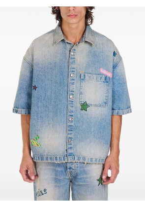 Nahmias denim bandaid shirt - Blue