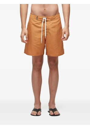 Osklen Surf Old drawstring swim shorts - Orange