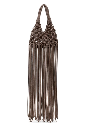 Hibourama mini Vannifique tote bag - Brown