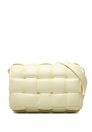 Bottega Veneta Pre-Owned 2012-2025 Nappa Intrecciato Padded Cassette crossbody bag - Yellow