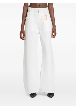 Ssheena frayed jade jeans - White