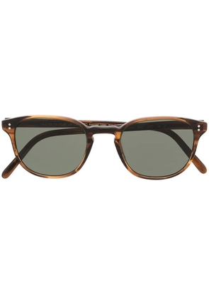 Oliver Peoples Fairmont Sun round-frame sunglasses - Brown