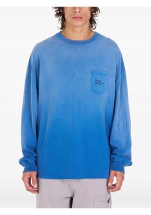 Nahmias pocket long-sleeve sweatshirt - Blue